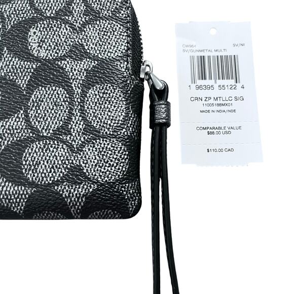 Coach Wristlet CW964 | Gunmetal Multi | NWT - Picture 2 of 10